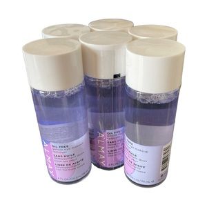 6 Pack Almay Gentle Oil Free Eye Makeup Remover Liquid, 4 fl oz each